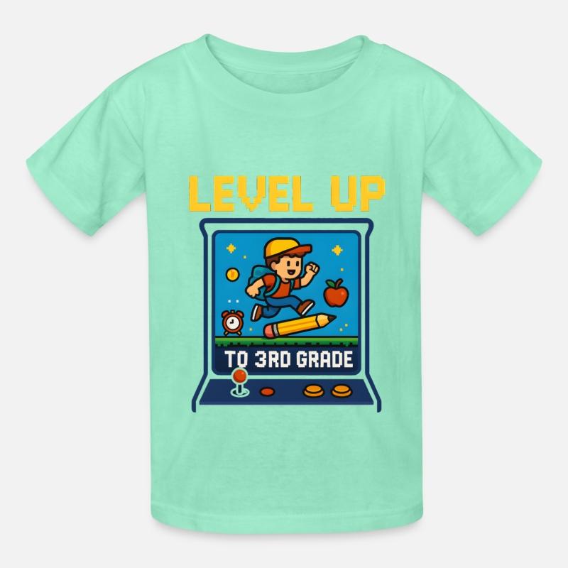 Level Up to 3rd Grade – Gamer Back to School