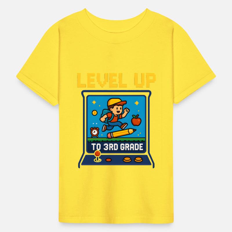 Level Up to 3rd Grade – Gamer Back to School