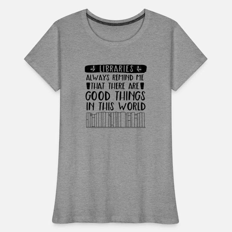 Libraries always remind me that there are good....