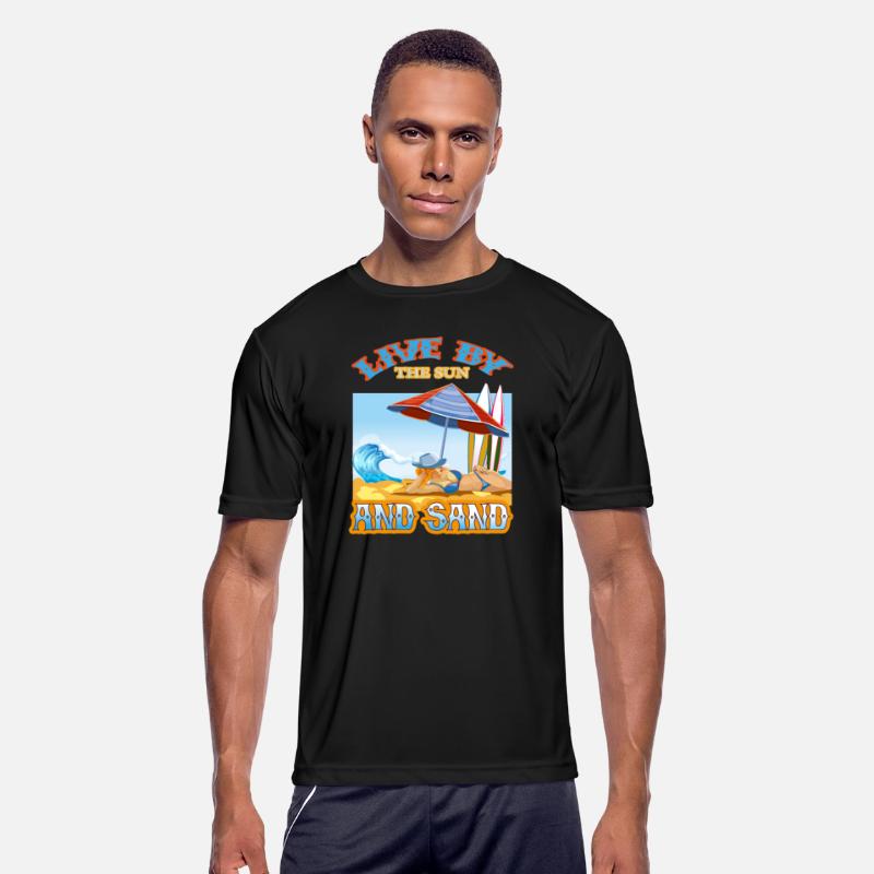 LIVE BY THE SUN AND SAND