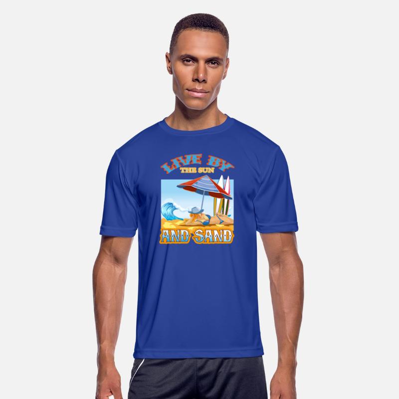 LIVE BY THE SUN AND SAND