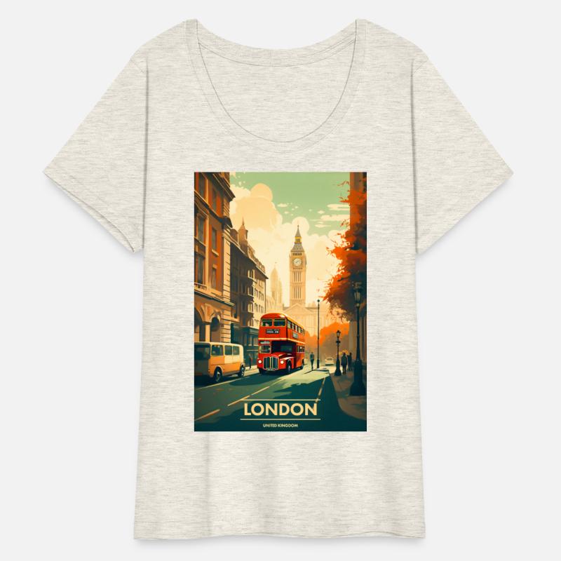 London Vintage Travel Poster