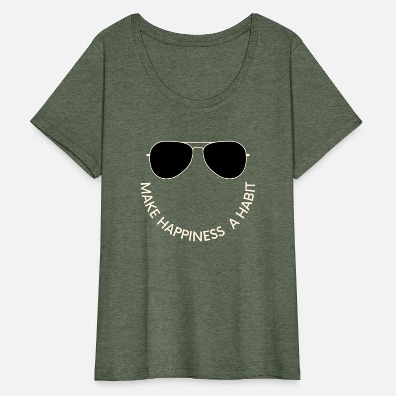 Make Happines a Habit, sunglasses