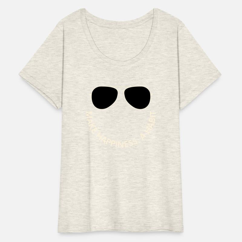 Make Happines a Habit, sunglasses