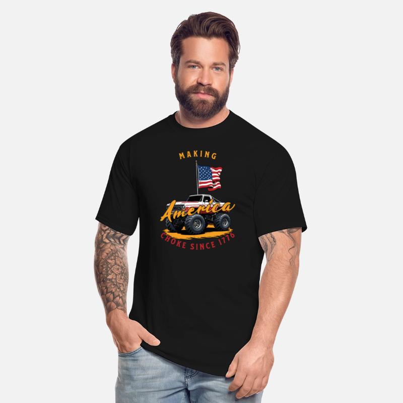 Making America Choke Since 1776 American Flag Big