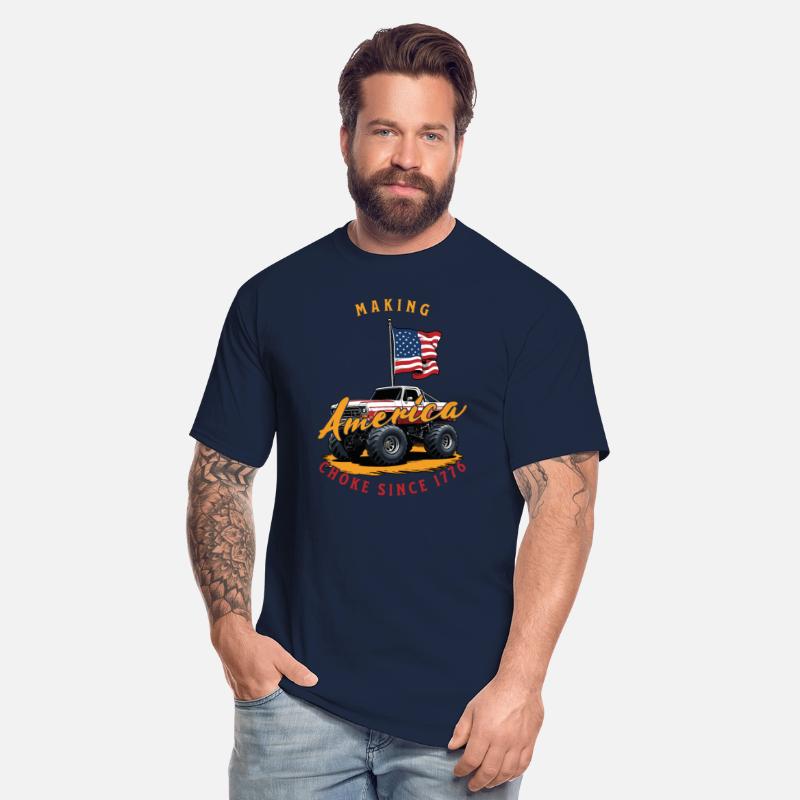 Making America Choke Since 1776 American Flag Big