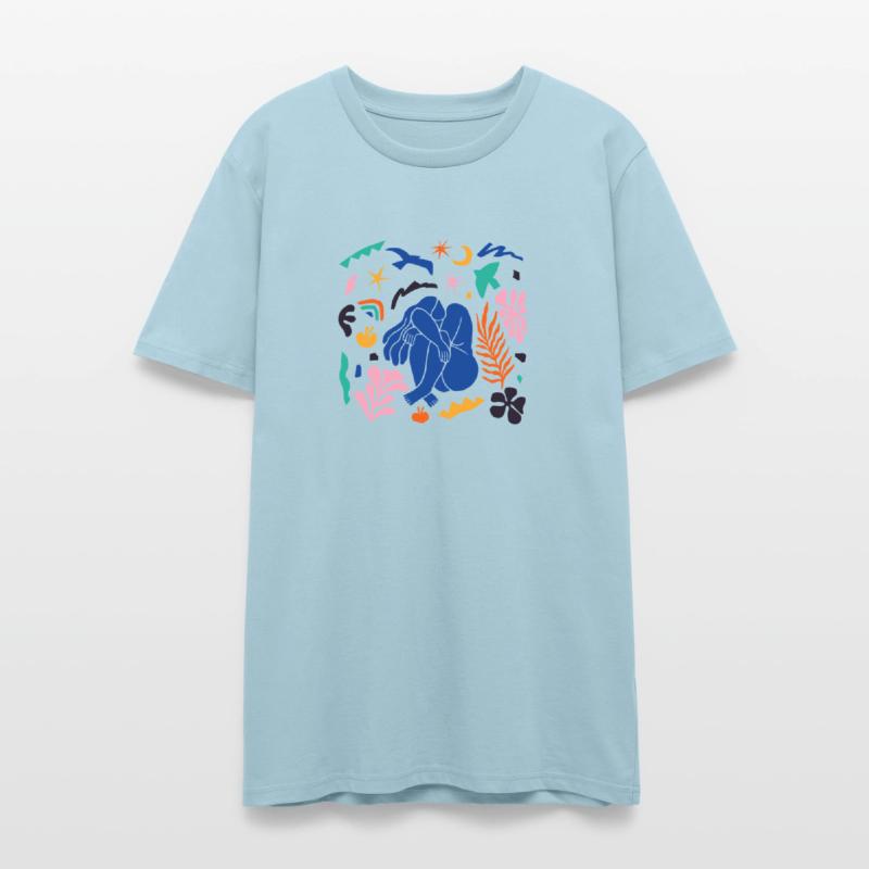 Matisse Inspired Woman Abstract Art Pattern