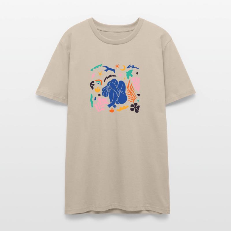 Matisse Inspired Woman Abstract Art Pattern