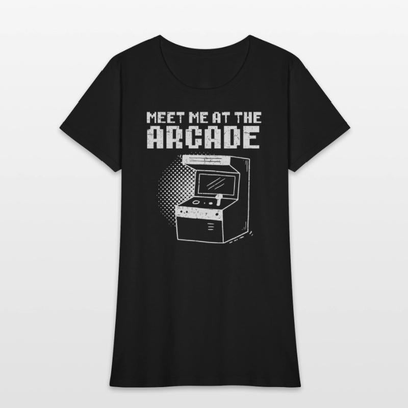 Meet Me At The Arcade Gaming Video Game Gamer