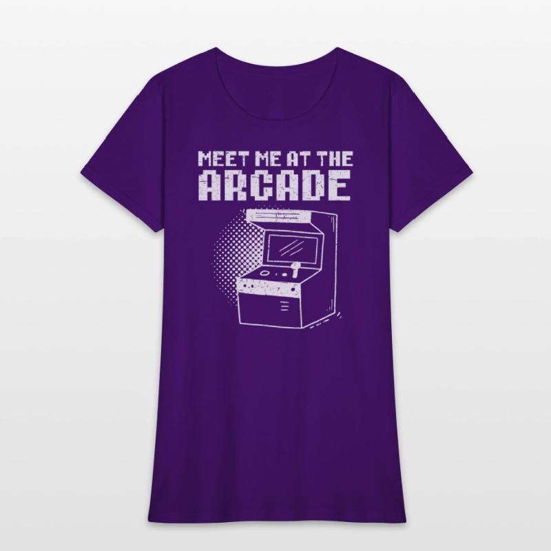 Meet Me At The Arcade Gaming Video Game Gamer