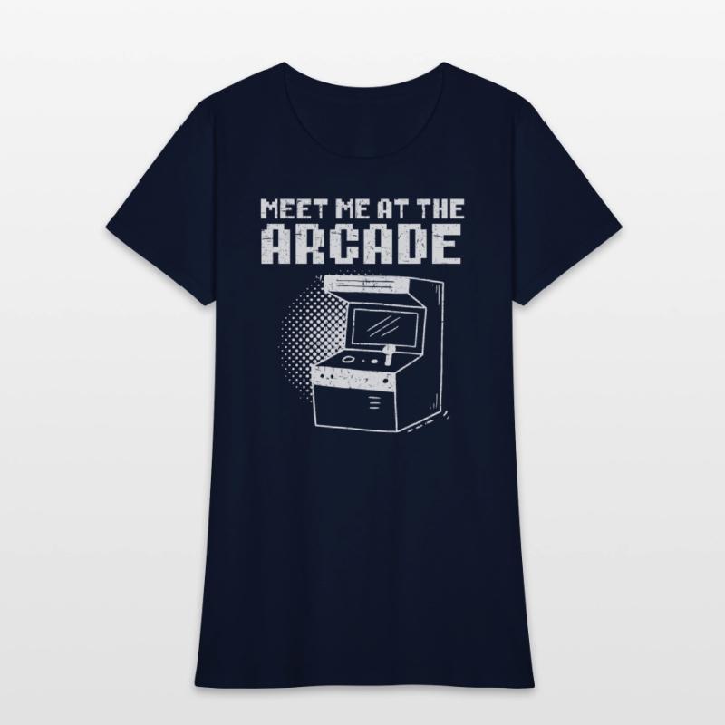Meet Me At The Arcade Gaming Video Game Gamer