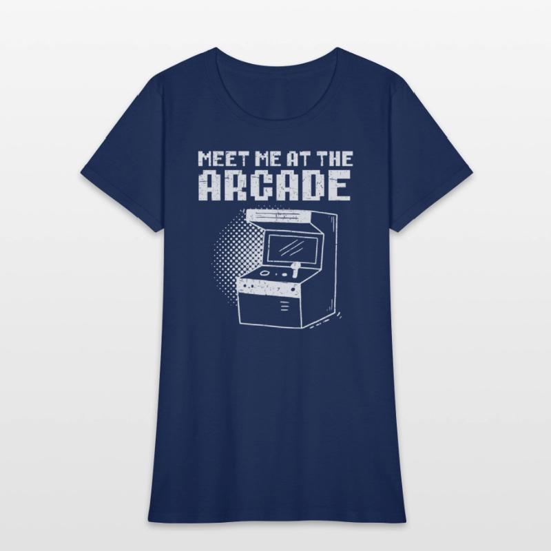 Meet Me At The Arcade Gaming Video Game Gamer