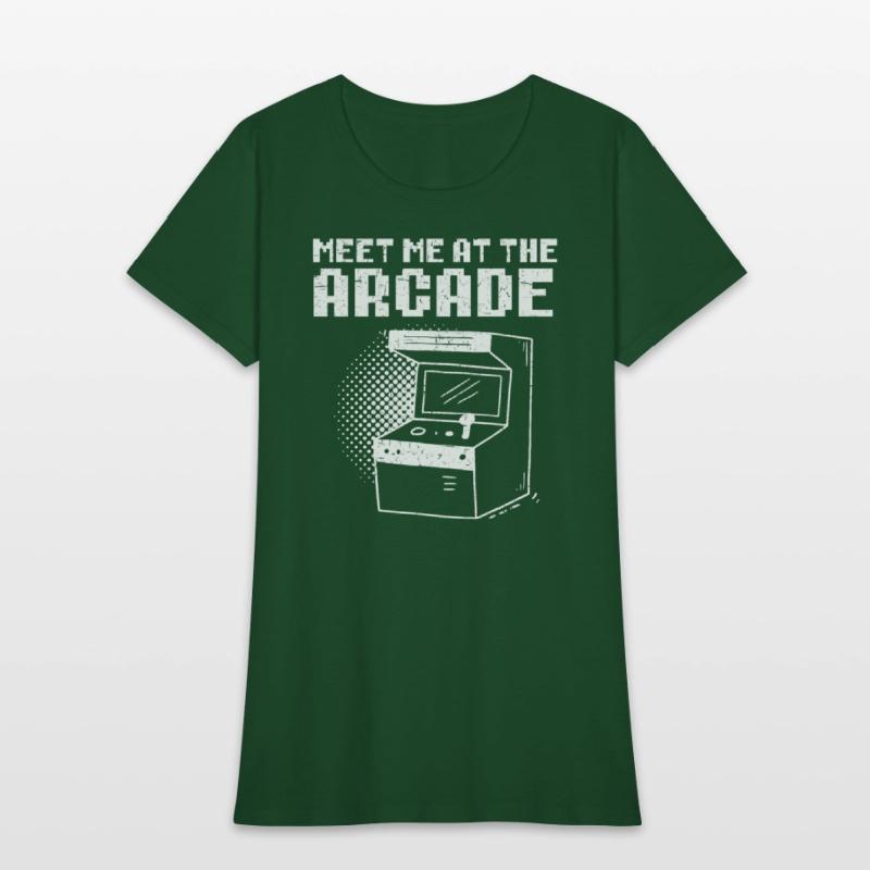Meet Me At The Arcade Gaming Video Game Gamer