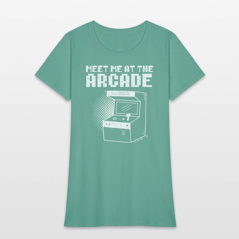 Meet Me At The Arcade Gaming Video Game Gamer