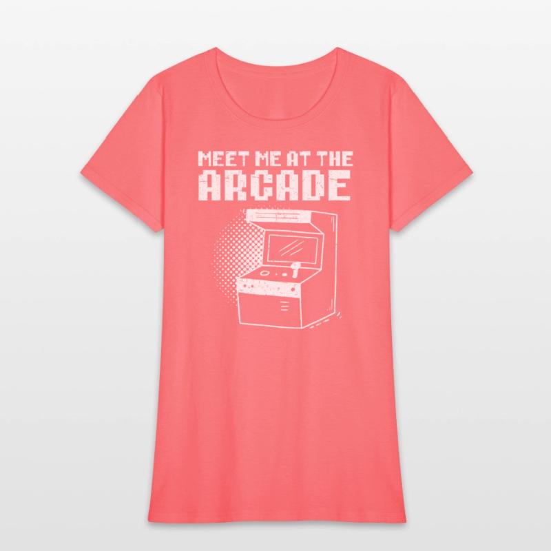 Meet Me At The Arcade Gaming Video Game Gamer