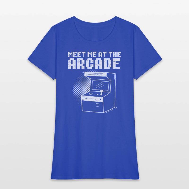 Meet Me At The Arcade Gaming Video Game Gamer