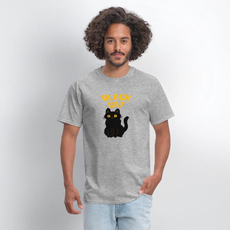 Meow! - Black Cat T-Shirt