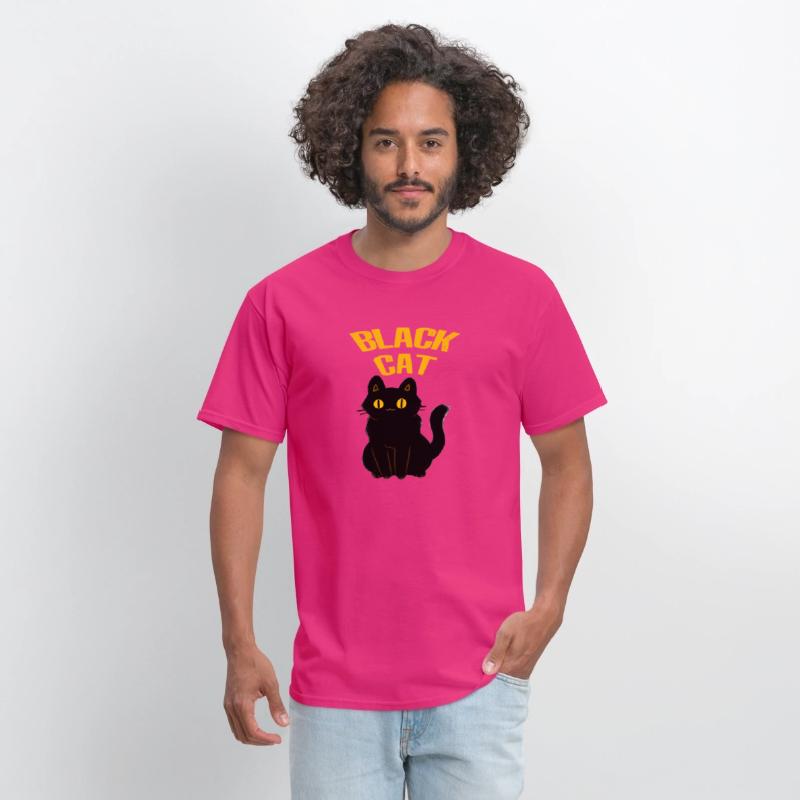 Meow! - Black Cat T-Shirt