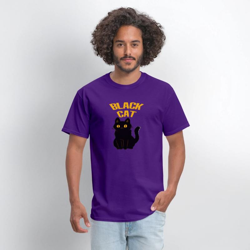 Meow! - Black Cat T-Shirt
