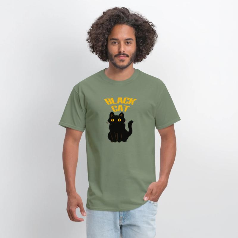 Meow! - Black Cat T-Shirt