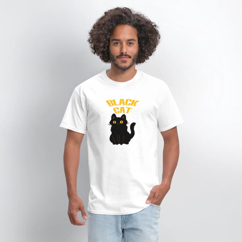 Meow! - Black Cat T-Shirt