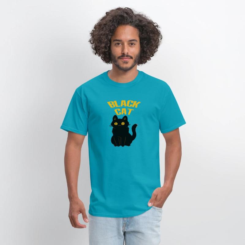 Meow! - Black Cat T-Shirt