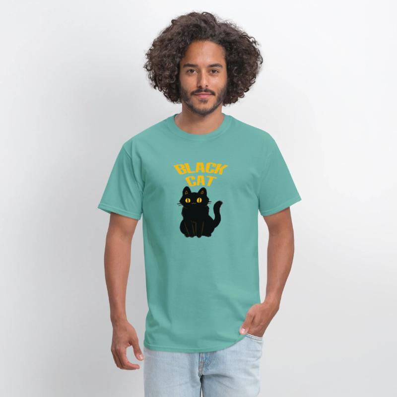 Meow! - Black Cat T-Shirt
