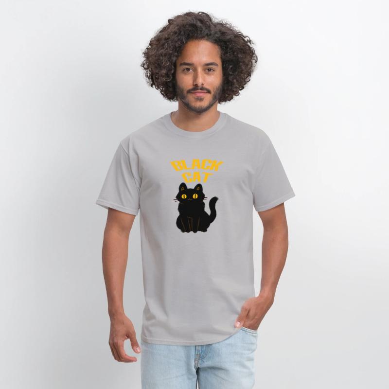 Meow! - Black Cat T-Shirt