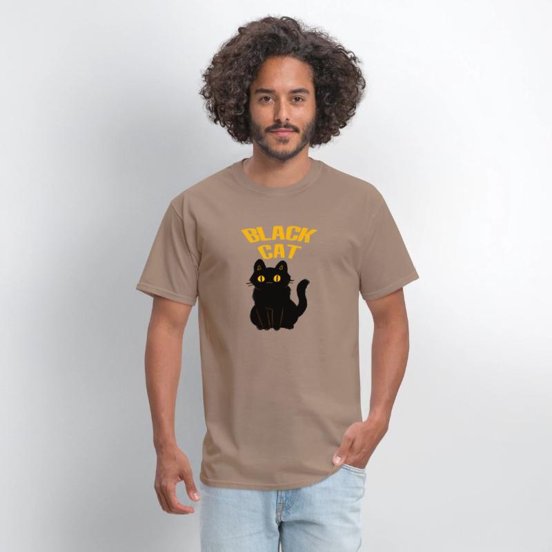 Meow! - Black Cat T-Shirt