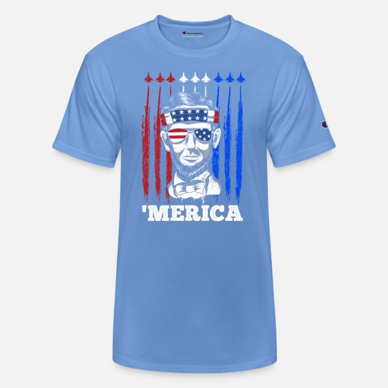 Merica Lincoln Independence Day Party Patriots