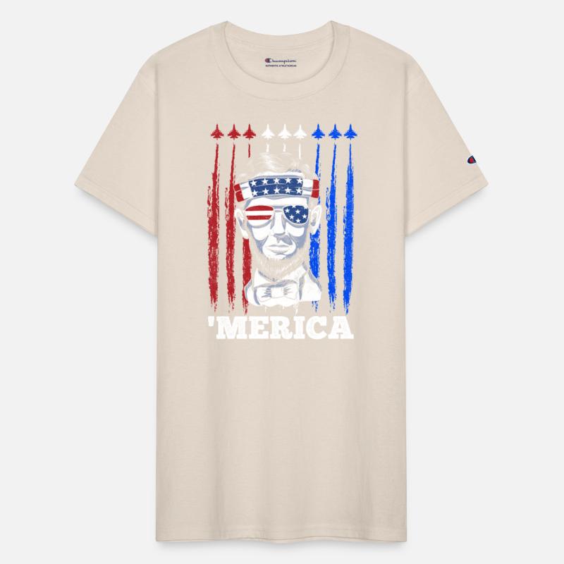 Merica Lincoln Independence Day Party Patriots