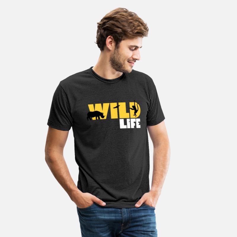 Minimalist Black and Yellow Wild Life T-Shirt
