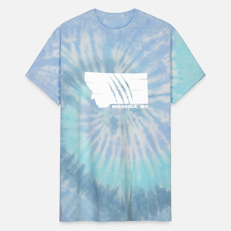 Missoula MT Montana Map