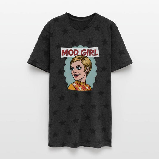 Mod Girl Twiggy Style Eyes Retro 60s