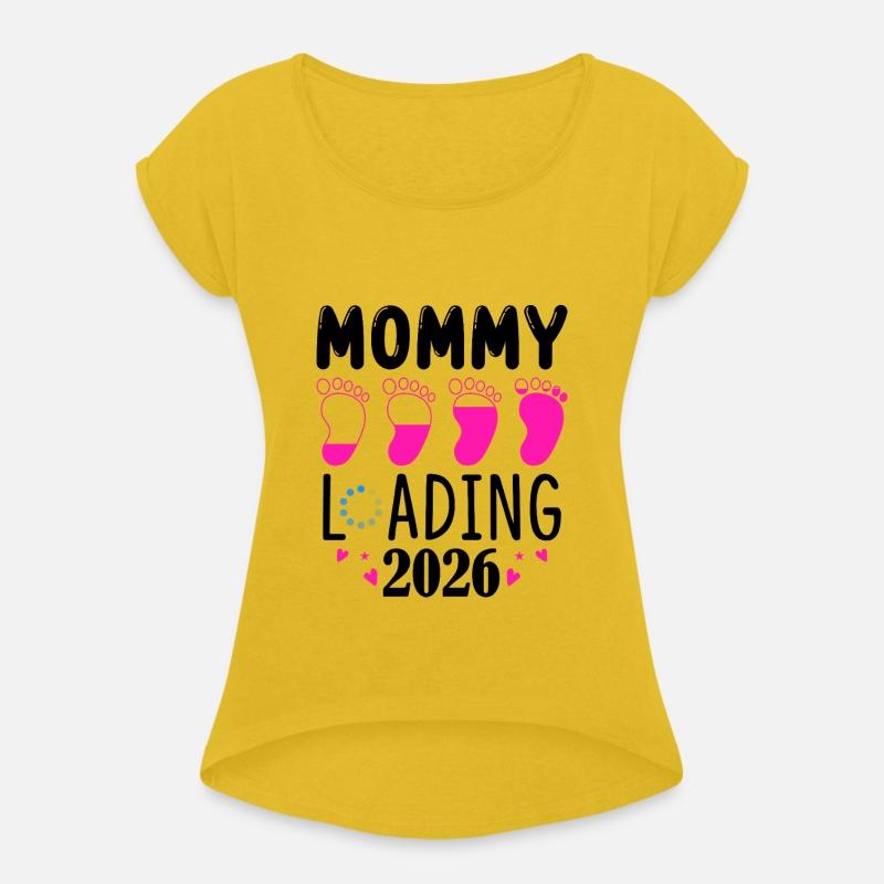 Mommy Loading 2026 Fun Expecting Mom Theme
