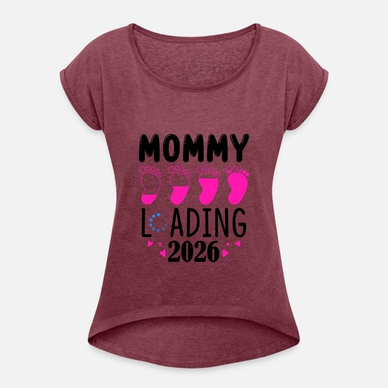 Mommy Loading 2026 Fun Expecting Mom Theme