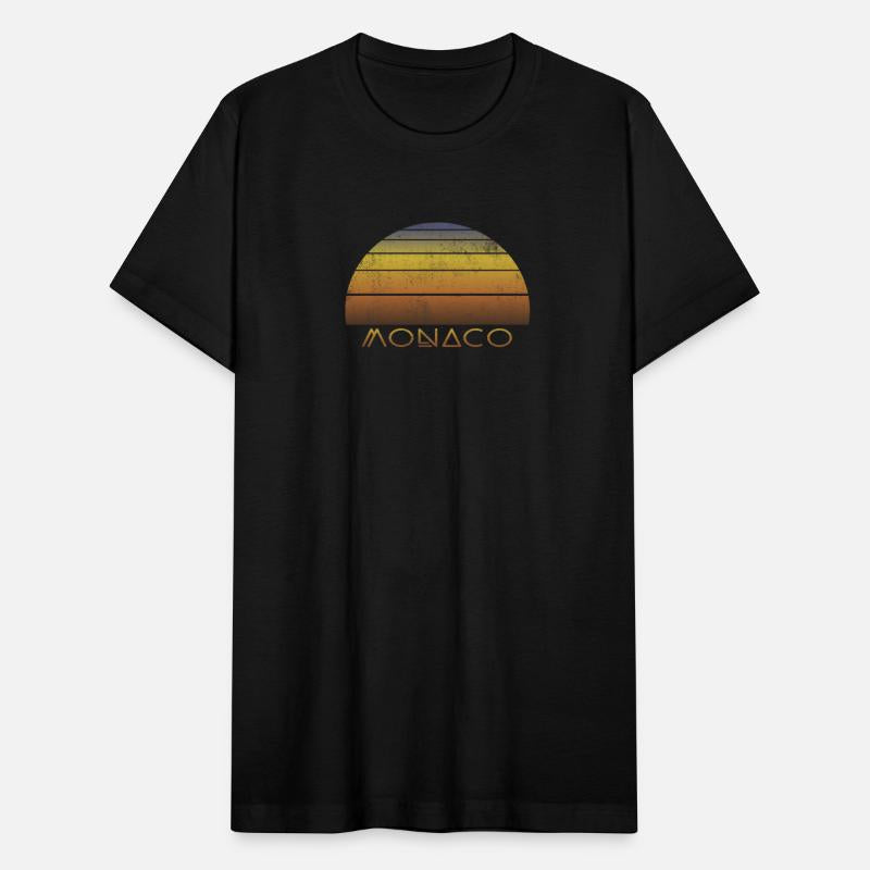 Monaco Vintage Sunset Family Vacation Souvenir