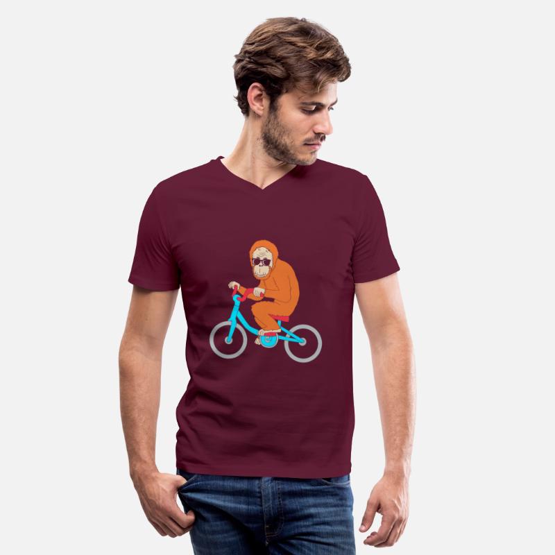 Monkey Riding A Bike Funny Ape Orangutan