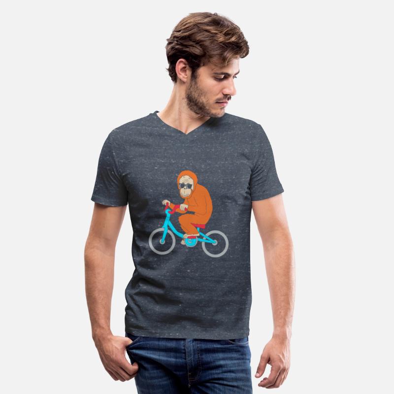 Monkey Riding A Bike Funny Ape Orangutan