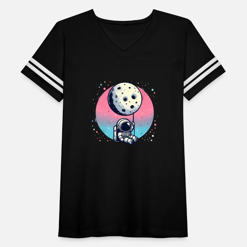 Moon Swing Balloon Cute Astronaut Space Pastel Kid