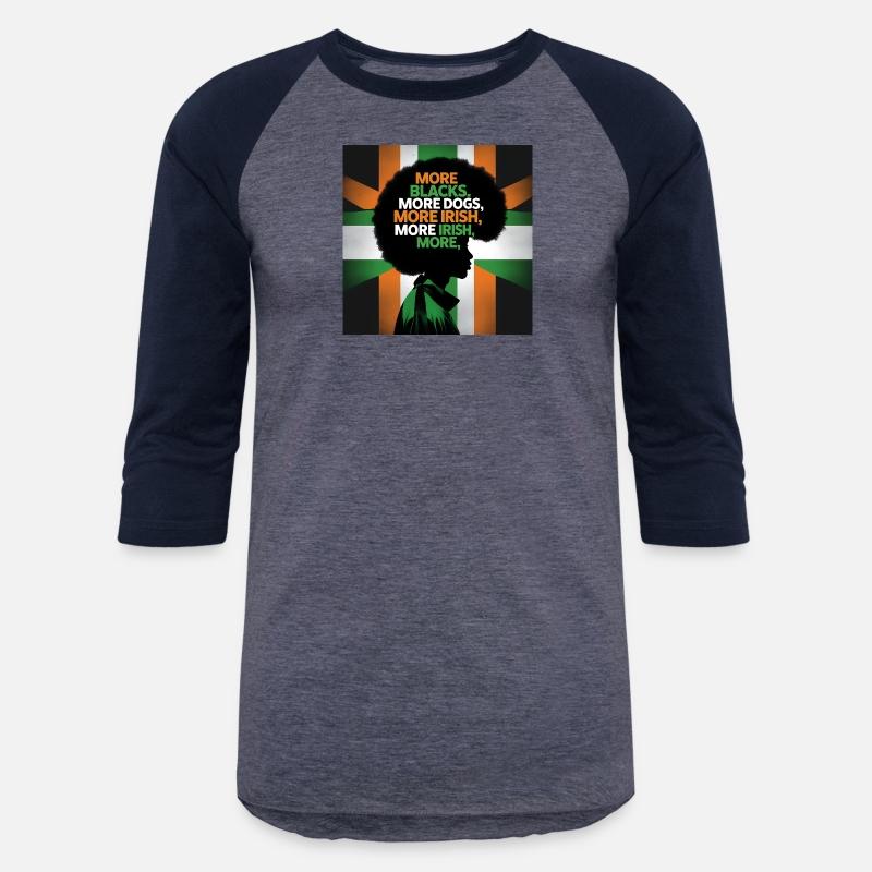 More Blacks More Irish Ireland Flag Anti Racism