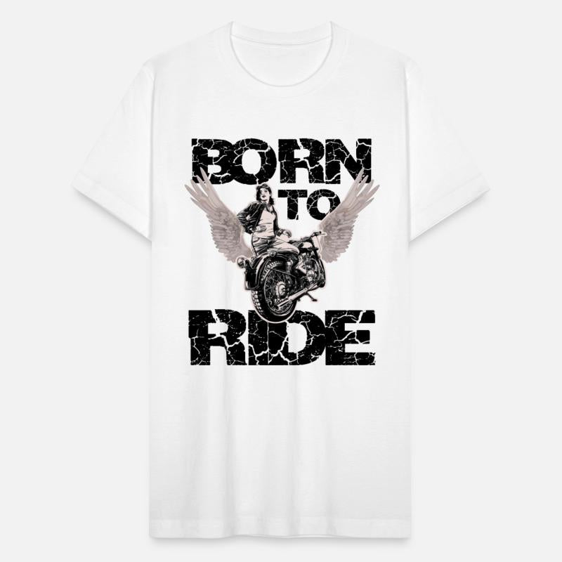 motorcycle riding shirt summer badass born to ride