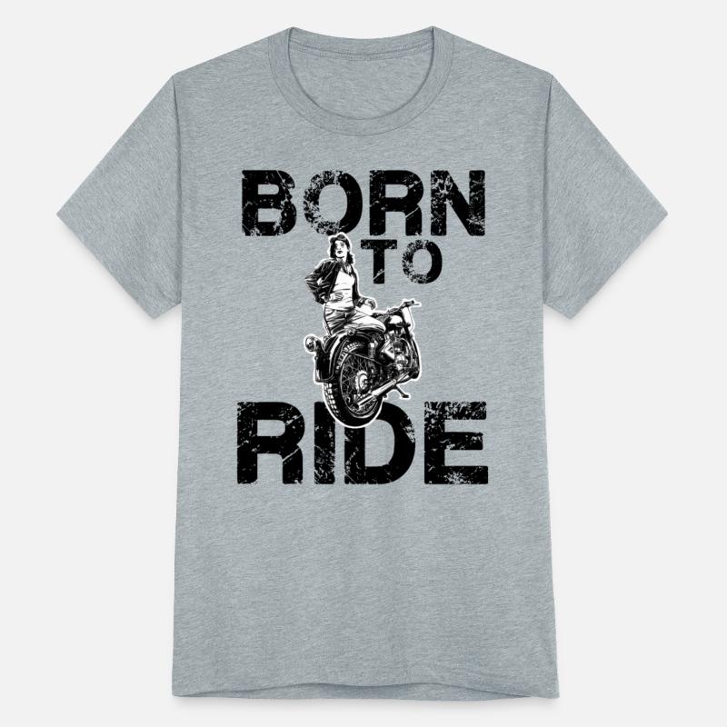 motorcycle riding shirt summer badass born to ride