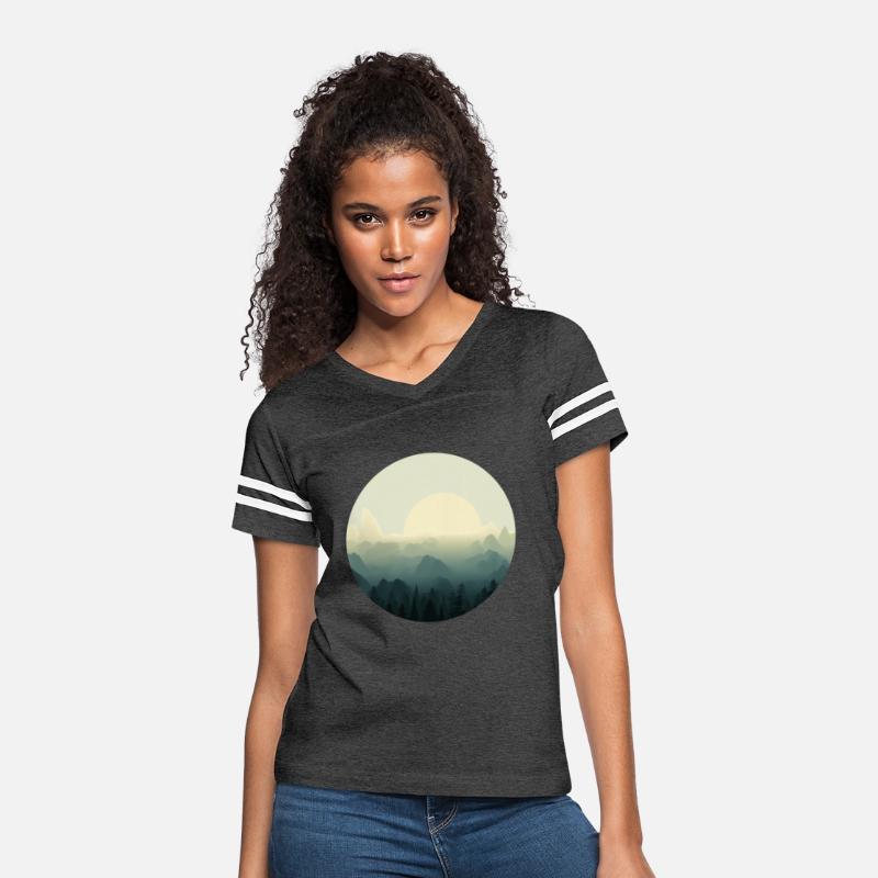 mountains sunset horizon