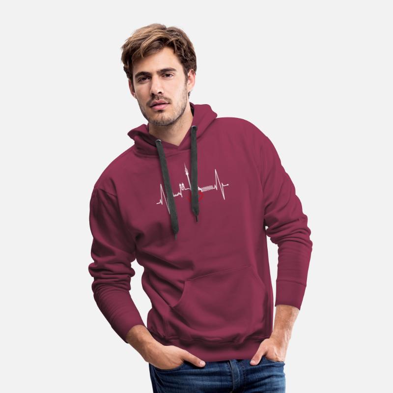 Munich Skyline Heartbeat Bavarian Oktoberfest Gift