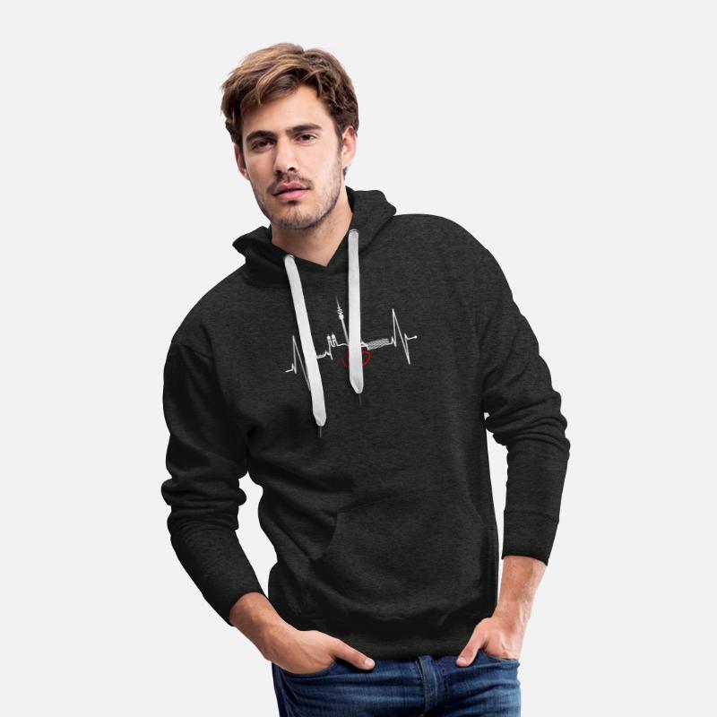 Munich Skyline Heartbeat Bavarian Oktoberfest Gift