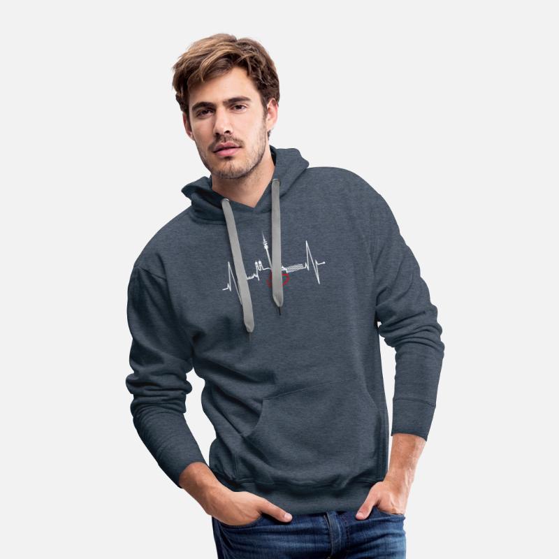 Munich Skyline Heartbeat Bavarian Oktoberfest Gift