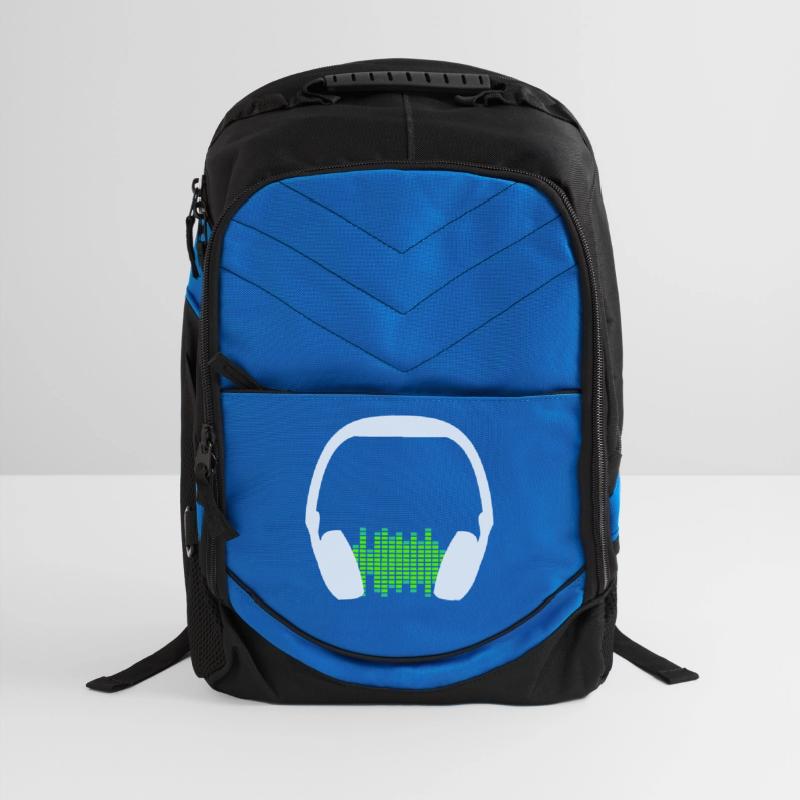 Music Love Headphone Equalizer Wave Bars Party