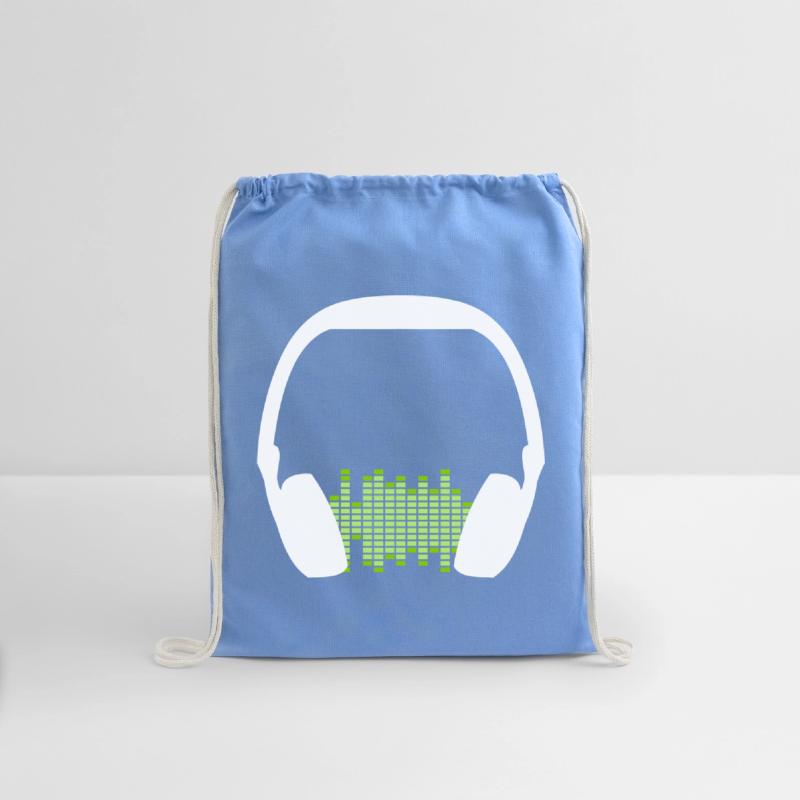 Music Love Headphone Equalizer Wave Bars Party