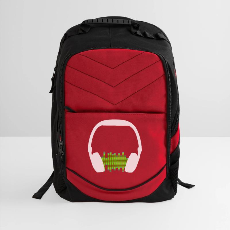 Music Love Headphone Equalizer Wave Bars Party